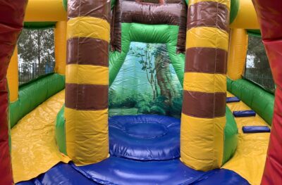 Springkussen Krokodil Donut Slide - Afbeelding 2